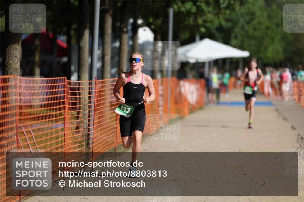 07.09.2025 - 19. Norderstedt Triathlon Michael Strokosch http://msf.ph/oto/8803813 07.09.2025 11:03:28 Laufen 63, 113 meine-sportfotos.de