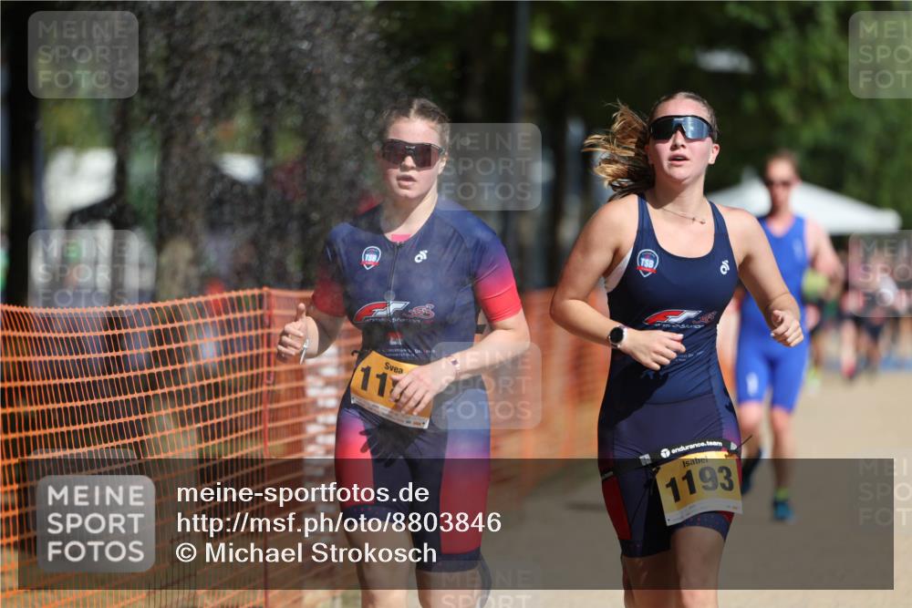 07.09.2025 - 19. Norderstedt Triathlon Michael Strokosch http://msf.ph/oto/8803846 07.09.2025 12:05:33 Laufen 155, 1181, 1193, 1228 meine-sportfotos.de