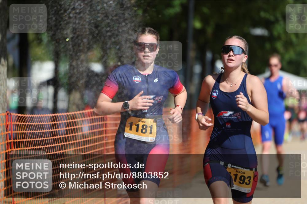 07.09.2025 - 19. Norderstedt Triathlon Michael Strokosch http://msf.ph/oto/8803852 07.09.2025 12:05:33 Laufen 155, 1181, 1193, 1228 meine-sportfotos.de
