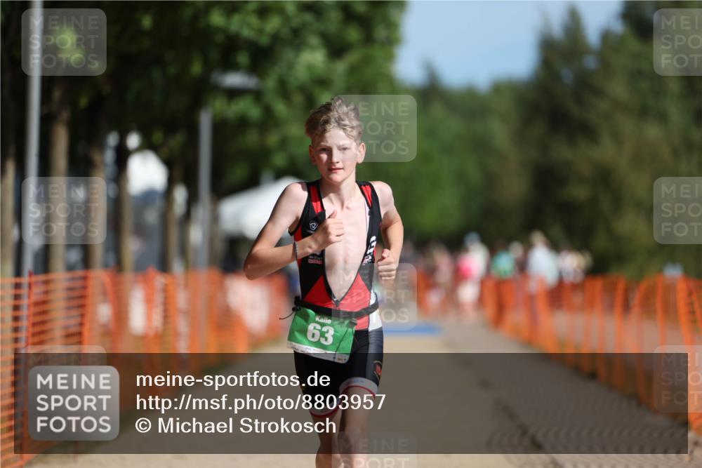 07.09.2025 - 19. Norderstedt Triathlon Michael Strokosch http://msf.ph/oto/8803957 07.09.2025 11:03:34 Laufen 63, 113 meine-sportfotos.de