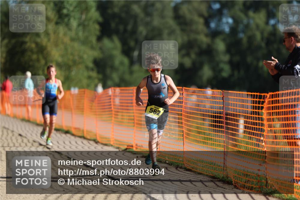 07.09.2025 - 19. Norderstedt Triathlon Michael Strokosch http://msf.ph/oto/8803994 07.09.2025 09:43:31 Laufen 562, 591, 609 meine-sportfotos.de