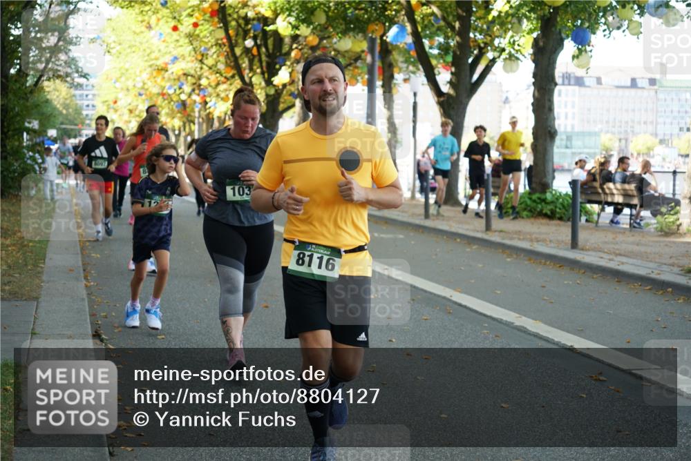 07.09.2025 - BARMER Alsterlauf Yannick Fuchs http://msf.ph/oto/8804127 07.09.2025 11:52:25 Laufen 5097, 103, 8116 meine-sportfotos.de