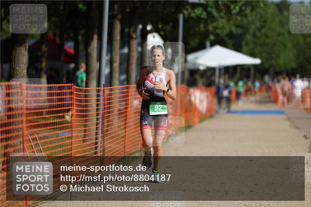 07.09.2025 - 19. Norderstedt Triathlon Michael Strokosch http://msf.ph/oto/8804187 07.09.2025 11:03:57 Laufen 92 meine-sportfotos.de