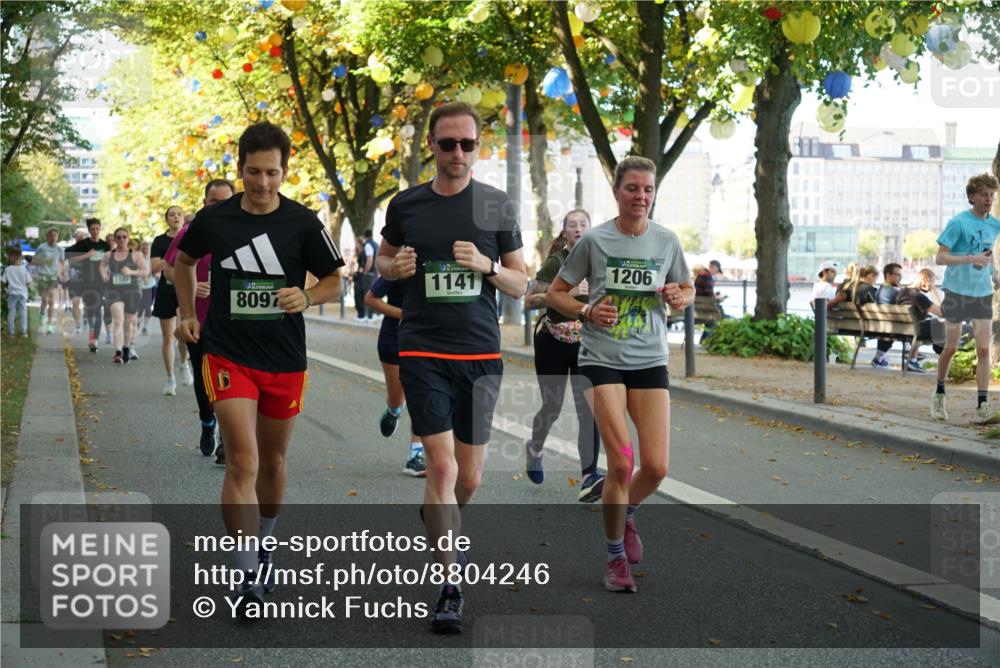 07.09.2025 - BARMER Alsterlauf Yannick Fuchs http://msf.ph/oto/8804246 07.09.2025 11:52:30 Laufen 1109, 8097, 1141, 1206 meine-sportfotos.de