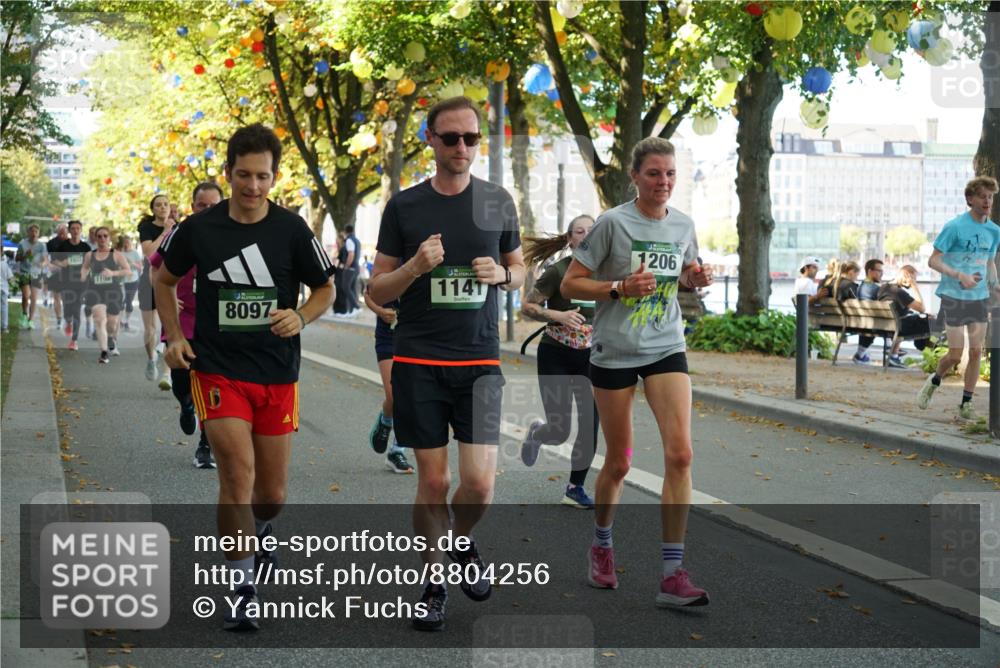 07.09.2025 - BARMER Alsterlauf Yannick Fuchs http://msf.ph/oto/8804256 07.09.2025 11:52:30 Laufen 110, 8097, 1141, 1206 meine-sportfotos.de