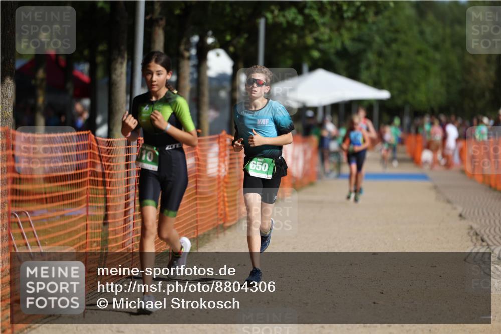 07.09.2025 - 19. Norderstedt Triathlon Michael Strokosch http://msf.ph/oto/8804306 07.09.2025 11:04:32 Laufen 110, 650 meine-sportfotos.de