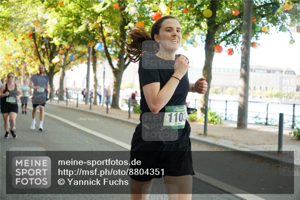 07.09.2025 - BARMER Alsterlauf Yannick Fuchs http://msf.ph/oto/8804351 07.09.2025 11:52:35 Laufen 1109, 136, 1103 meine-sportfotos.de