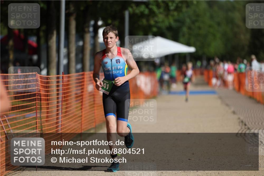 07.09.2025 - 19. Norderstedt Triathlon Michael Strokosch http://msf.ph/oto/8804521 07.09.2025 11:04:43 Laufen 100, 641 meine-sportfotos.de