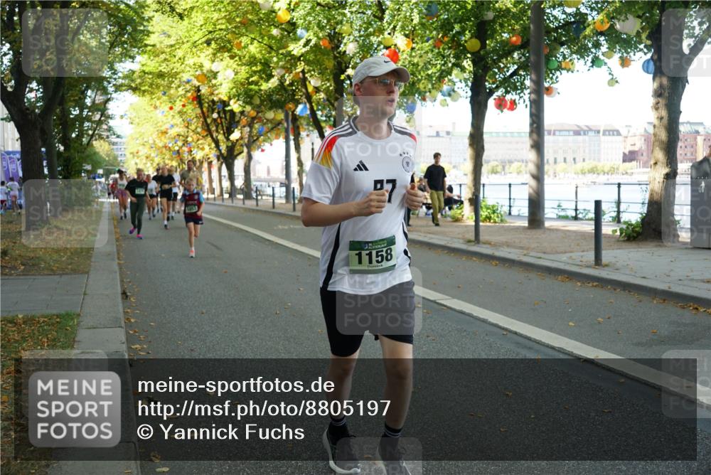 07.09.2025 - BARMER Alsterlauf Yannick Fuchs http://msf.ph/oto/8805197 07.09.2025 11:53:25 Laufen 1158 meine-sportfotos.de