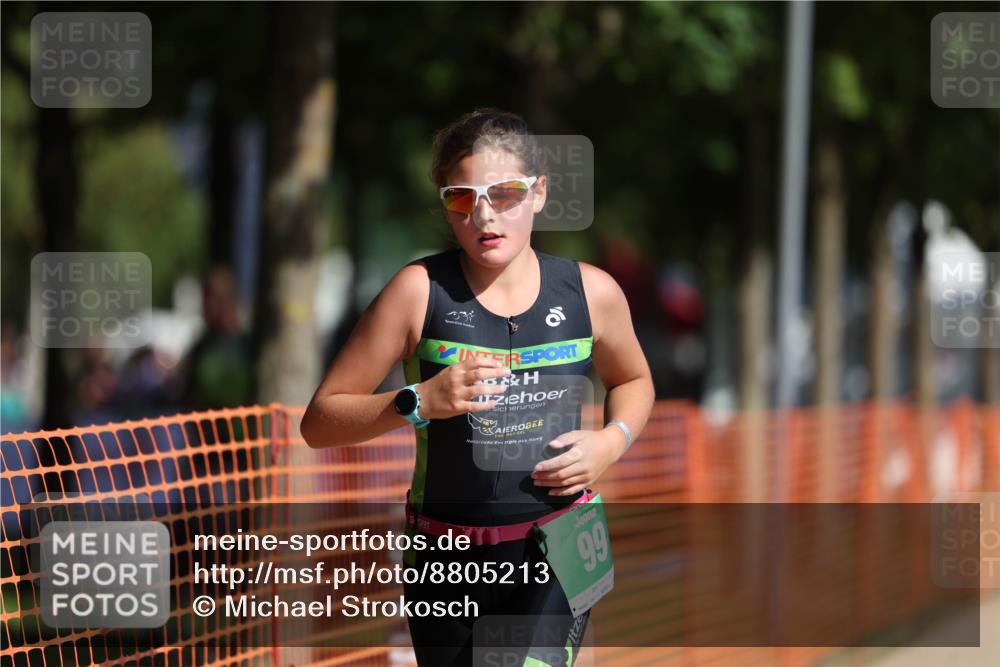 07.09.2025 - 19. Norderstedt Triathlon Michael Strokosch http://msf.ph/oto/8805213 07.09.2025 11:08:00 Laufen 99 meine-sportfotos.de