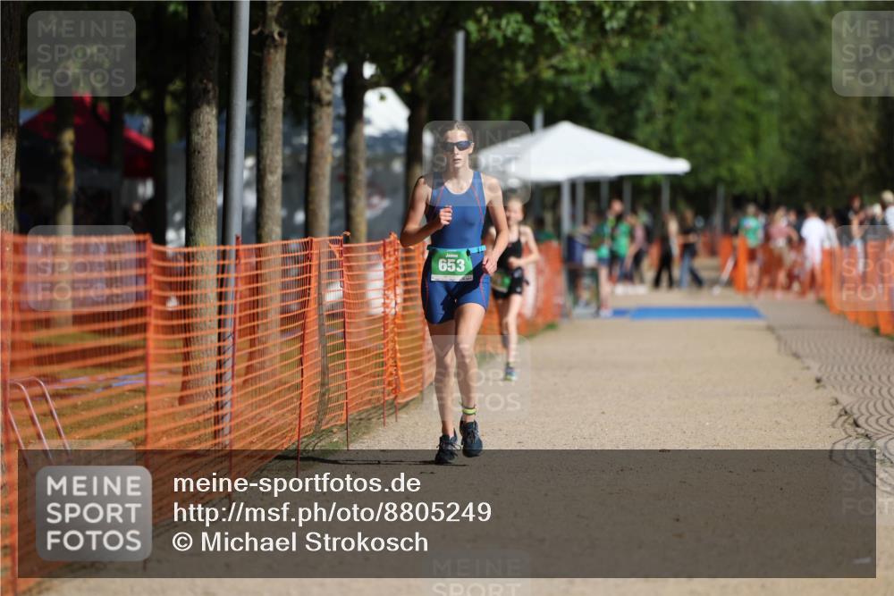 07.09.2025 - 19. Norderstedt Triathlon Michael Strokosch http://msf.ph/oto/8805249 07.09.2025 11:08:27 Laufen 653 meine-sportfotos.de