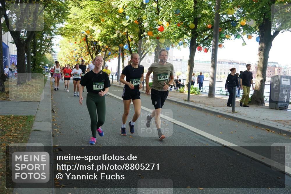 07.09.2025 - BARMER Alsterlauf Yannick Fuchs http://msf.ph/oto/8805271 07.09.2025 11:53:30 Laufen 196, 8142, 1076, 8143 meine-sportfotos.de