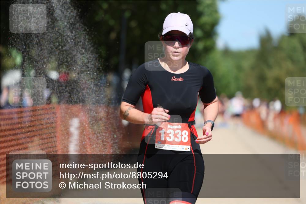 07.09.2025 - 19. Norderstedt Triathlon Michael Strokosch http://msf.ph/oto/8805294 07.09.2025 13:15:27 Laufen 1338 meine-sportfotos.de