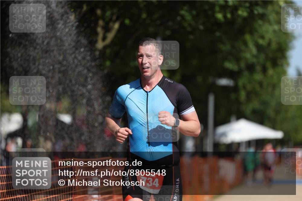 07.09.2025 - 19. Norderstedt Triathlon Michael Strokosch http://msf.ph/oto/8805548 07.09.2025 12:08:04 Laufen 734, 1223, 1288 meine-sportfotos.de