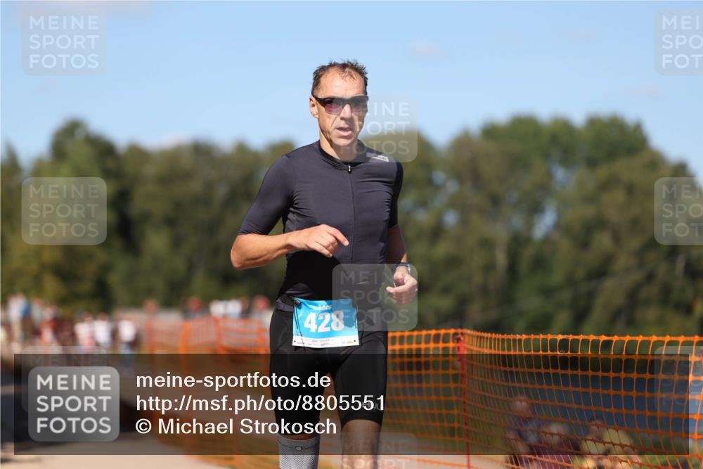 07.09.2025 - 19. Norderstedt Triathlon Michael Strokosch http://msf.ph/oto/8805551 07.09.2025 14:59:13 Laufen 428, 1416 meine-sportfotos.de