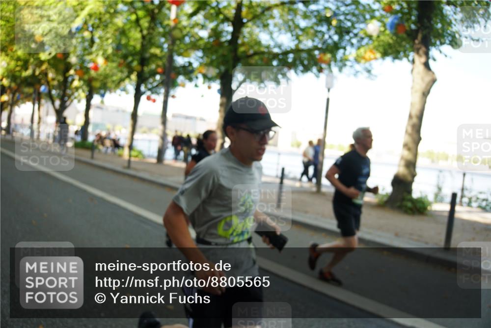 07.09.2025 - BARMER Alsterlauf Yannick Fuchs http://msf.ph/oto/8805565 07.09.2025 11:53:44 Laufen  meine-sportfotos.de