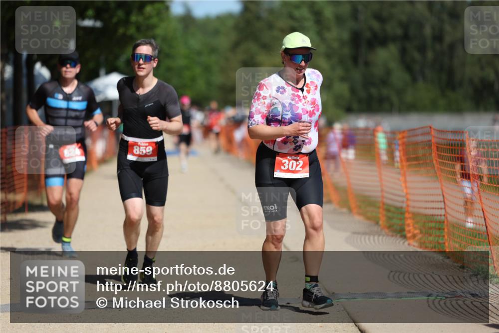 07.09.2025 - 19. Norderstedt Triathlon Michael Strokosch http://msf.ph/oto/8805624 07.09.2025 12:38:00 Laufen 302, 824, 859 meine-sportfotos.de