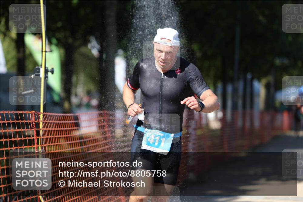 07.09.2025 - 19. Norderstedt Triathlon Michael Strokosch http://msf.ph/oto/8805758 07.09.2025 15:00:06 Laufen 411, 1012 meine-sportfotos.de