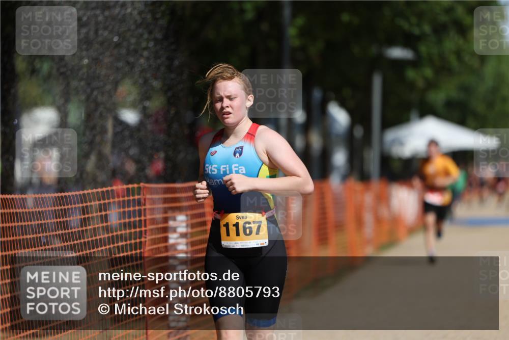 07.09.2025 - 19. Norderstedt Triathlon Michael Strokosch http://msf.ph/oto/8805793 07.09.2025 12:08:24 Laufen 149, 1167, 1210 meine-sportfotos.de