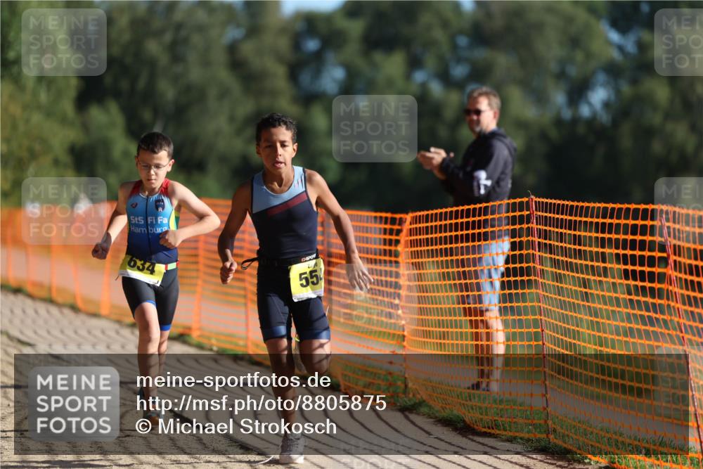 07.09.2025 - 19. Norderstedt Triathlon Michael Strokosch http://msf.ph/oto/8805875 07.09.2025 09:45:57 Laufen 554, 619, 624, 634 meine-sportfotos.de