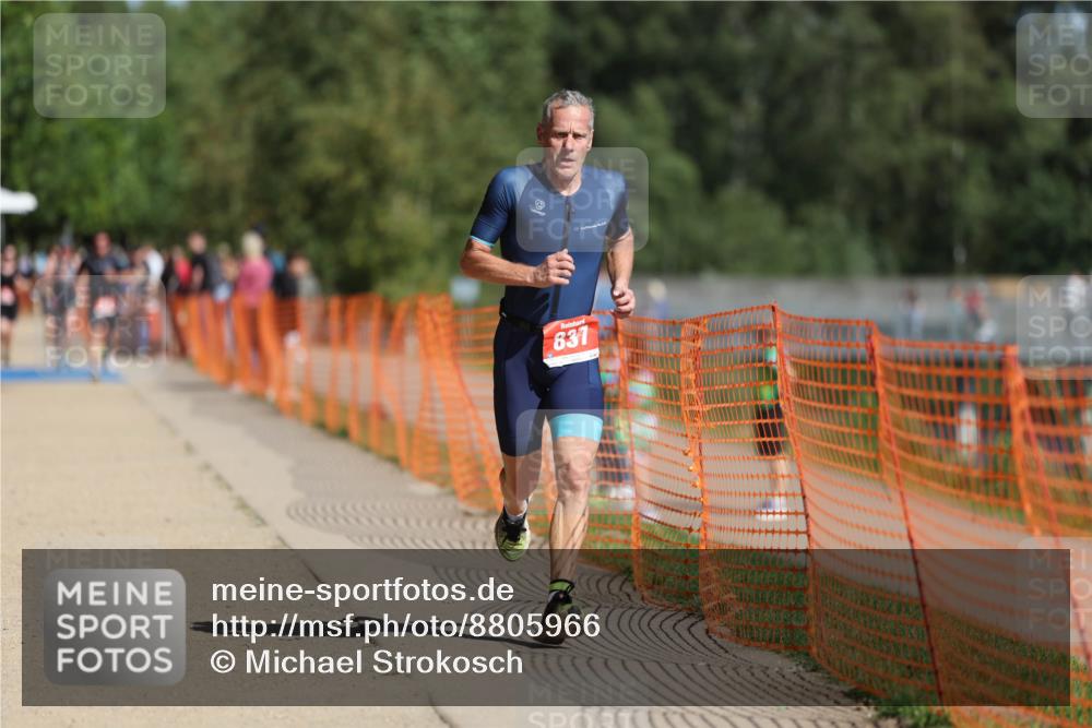 07.09.2025 - 19. Norderstedt Triathlon Michael Strokosch http://msf.ph/oto/8805966 07.09.2025 12:08:33 Laufen 149, 837 meine-sportfotos.de