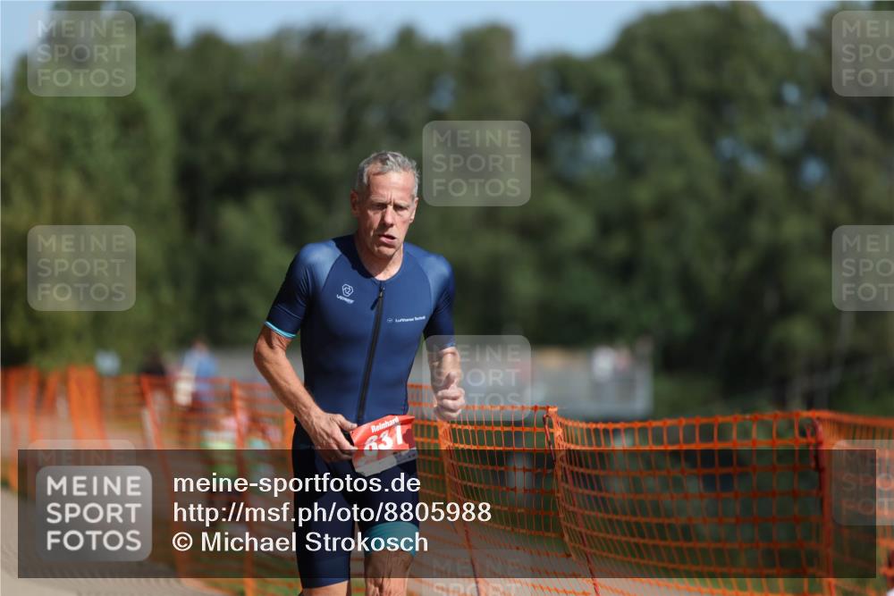 07.09.2025 - 19. Norderstedt Triathlon Michael Strokosch http://msf.ph/oto/8805988 07.09.2025 12:08:34 Laufen 149, 837 meine-sportfotos.de