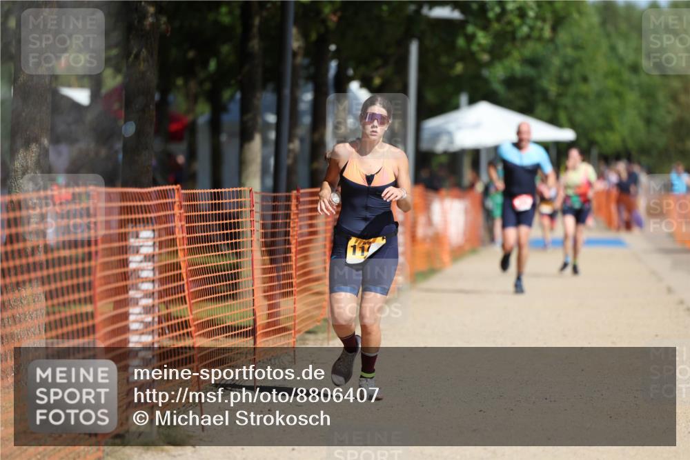 07.09.2025 - 19. Norderstedt Triathlon Michael Strokosch http://msf.ph/oto/8806407 07.09.2025 12:09:44 Laufen 1195, 1383 meine-sportfotos.de