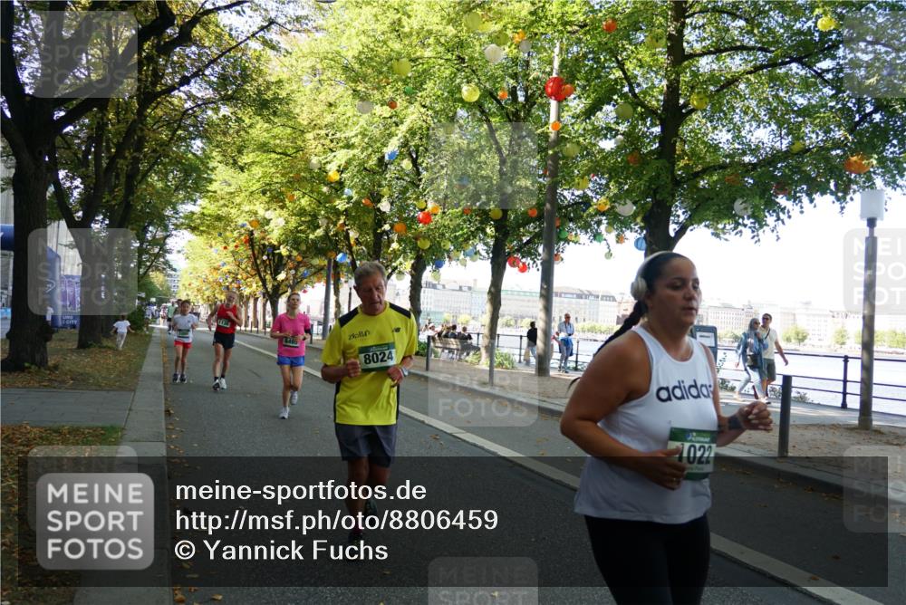 07.09.2025 - BARMER Alsterlauf Yannick Fuchs http://msf.ph/oto/8806459 07.09.2025 11:55:10 Laufen 1136, 8024, 1022 meine-sportfotos.de