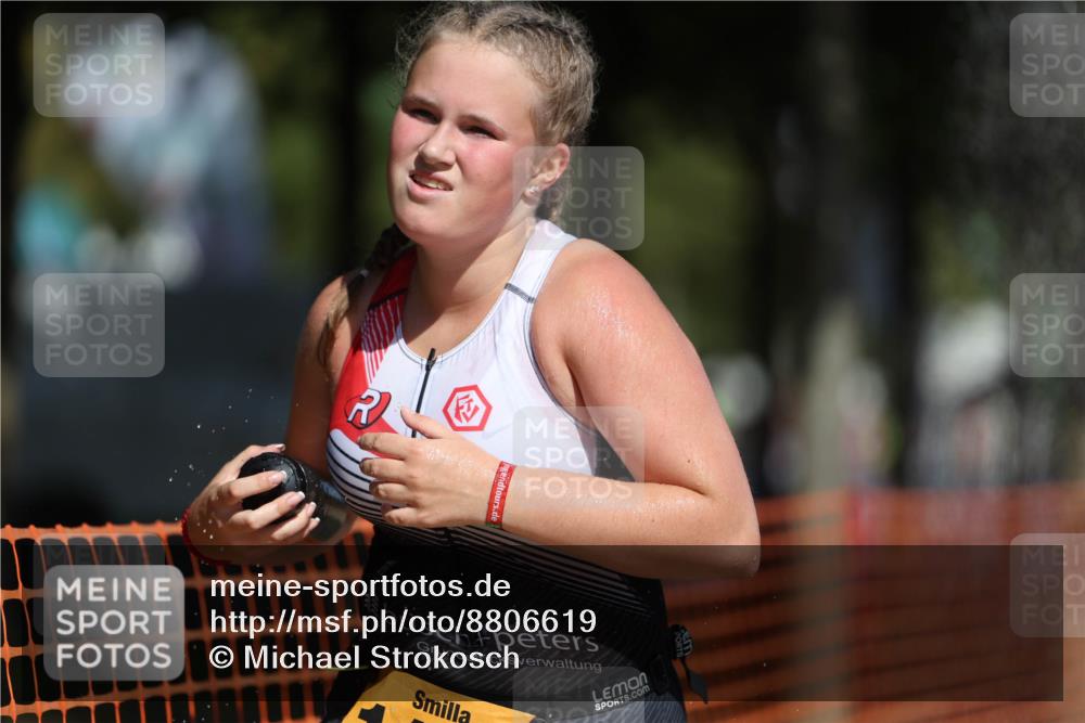 07.09.2025 - 19. Norderstedt Triathlon Michael Strokosch http://msf.ph/oto/8806619 07.09.2025 12:10:05 Laufen 1197 meine-sportfotos.de