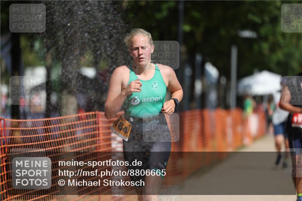 07.09.2025 - 19. Norderstedt Triathlon Michael Strokosch http://msf.ph/oto/8806665 07.09.2025 12:10:16 Laufen 826, 1164, 1279 meine-sportfotos.de