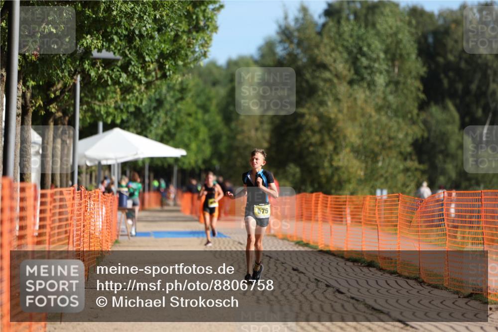 07.09.2025 - 19. Norderstedt Triathlon Michael Strokosch http://msf.ph/oto/8806758 07.09.2025 09:47:33 Laufen 575 meine-sportfotos.de