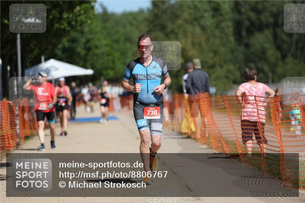 07.09.2025 - 19. Norderstedt Triathlon Michael Strokosch http://msf.ph/oto/8806767 07.09.2025 12:40:17 Laufen 730 meine-sportfotos.de