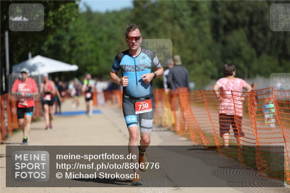 07.09.2025 - 19. Norderstedt Triathlon Michael Strokosch http://msf.ph/oto/8806776 07.09.2025 12:40:17 Laufen 730 meine-sportfotos.de