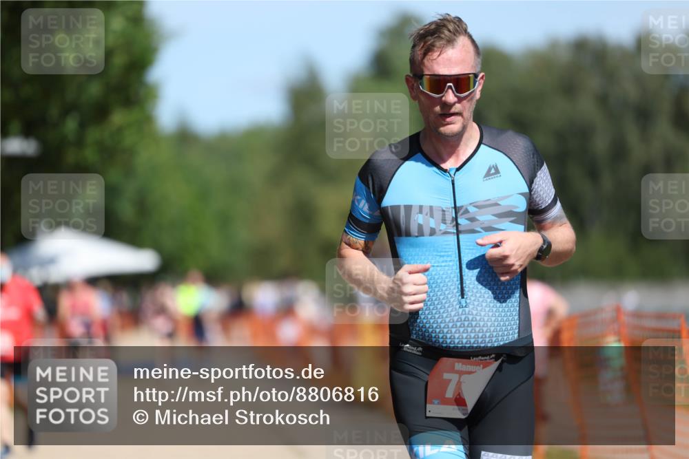 07.09.2025 - 19. Norderstedt Triathlon Michael Strokosch http://msf.ph/oto/8806816 07.09.2025 12:40:20 Laufen 730 meine-sportfotos.de