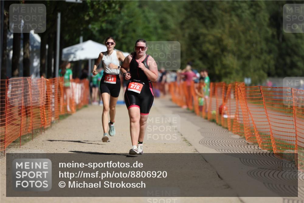 07.09.2025 - 19. Norderstedt Triathlon Michael Strokosch http://msf.ph/oto/8806920 07.09.2025 12:10:57 Laufen 278, 731 meine-sportfotos.de