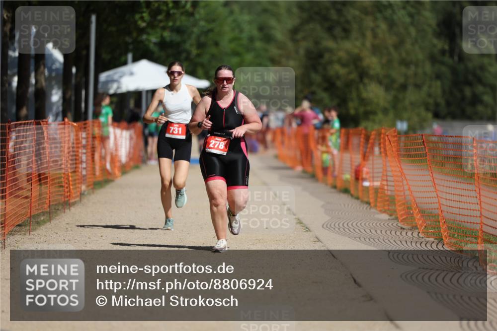 07.09.2025 - 19. Norderstedt Triathlon Michael Strokosch http://msf.ph/oto/8806924 07.09.2025 12:10:57 Laufen 278, 731 meine-sportfotos.de