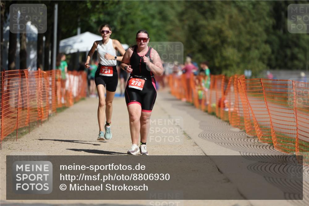 07.09.2025 - 19. Norderstedt Triathlon Michael Strokosch http://msf.ph/oto/8806930 07.09.2025 12:10:58 Laufen 278, 731 meine-sportfotos.de
