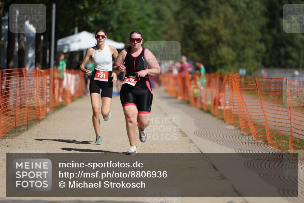 07.09.2025 - 19. Norderstedt Triathlon Michael Strokosch http://msf.ph/oto/8806936 07.09.2025 12:10:58 Laufen 278, 731 meine-sportfotos.de
