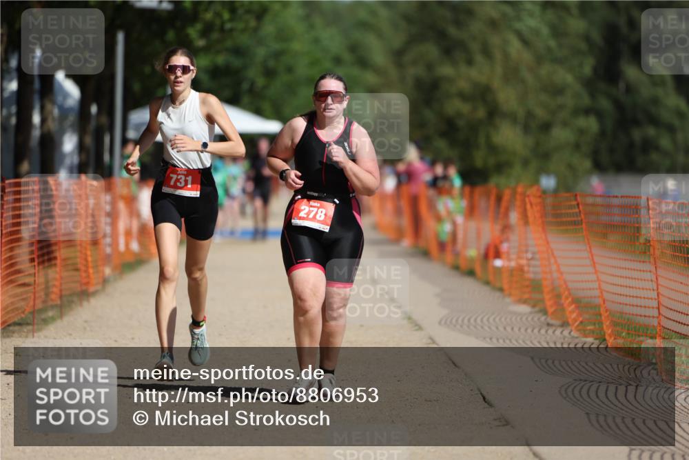 07.09.2025 - 19. Norderstedt Triathlon Michael Strokosch http://msf.ph/oto/8806953 07.09.2025 12:10:59 Laufen 278, 731 meine-sportfotos.de