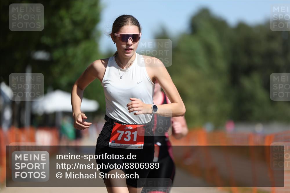 07.09.2025 - 19. Norderstedt Triathlon Michael Strokosch http://msf.ph/oto/8806989 07.09.2025 12:11:02 Laufen 278, 731 meine-sportfotos.de