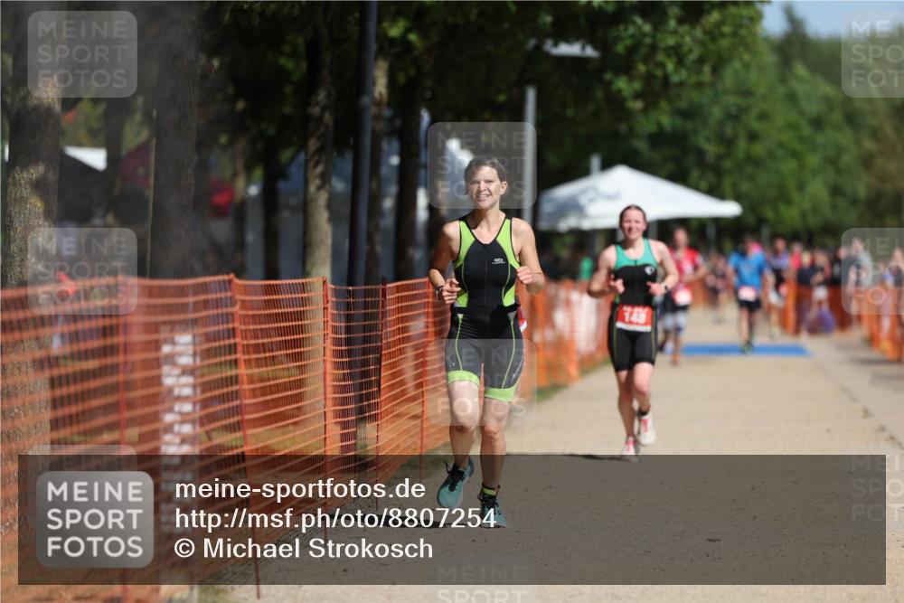 07.09.2025 - 19. Norderstedt Triathlon Michael Strokosch http://msf.ph/oto/8807254 07.09.2025 12:12:26 Laufen 148, 778 meine-sportfotos.de