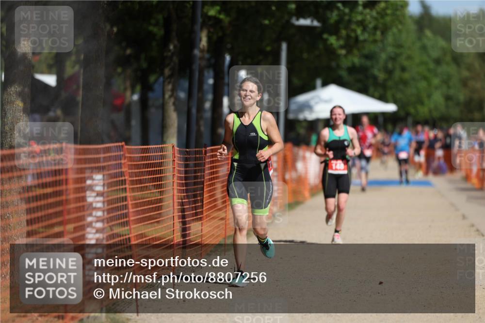07.09.2025 - 19. Norderstedt Triathlon Michael Strokosch http://msf.ph/oto/8807256 07.09.2025 12:12:26 Laufen 148, 778 meine-sportfotos.de