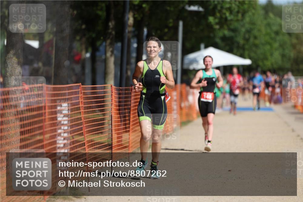 07.09.2025 - 19. Norderstedt Triathlon Michael Strokosch http://msf.ph/oto/8807262 07.09.2025 12:12:27 Laufen 148, 778 meine-sportfotos.de