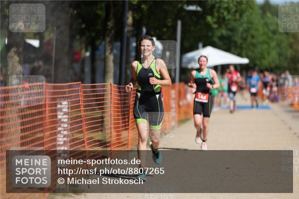07.09.2025 - 19. Norderstedt Triathlon Michael Strokosch http://msf.ph/oto/8807265 07.09.2025 12:12:27 Laufen 148, 778 meine-sportfotos.de