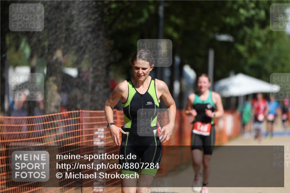 07.09.2025 - 19. Norderstedt Triathlon Michael Strokosch http://msf.ph/oto/8807284 07.09.2025 12:12:29 Laufen 148, 778 meine-sportfotos.de