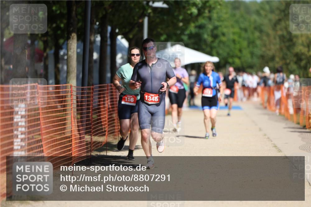 07.09.2025 - 19. Norderstedt Triathlon Michael Strokosch http://msf.ph/oto/8807291 07.09.2025 12:41:09 Laufen 156, 1346 meine-sportfotos.de