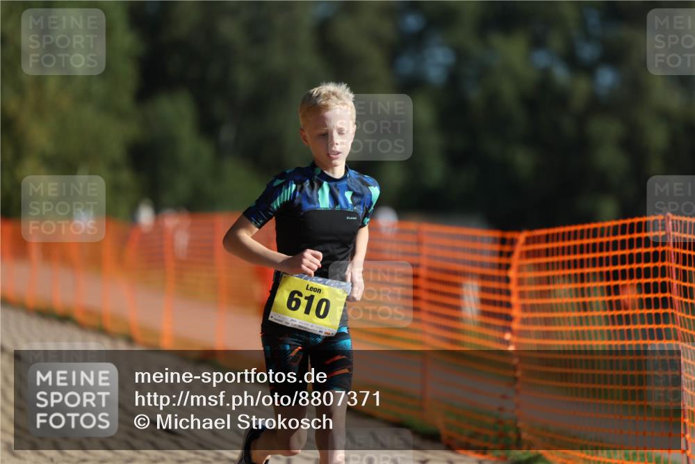 07.09.2025 - 19. Norderstedt Triathlon Michael Strokosch http://msf.ph/oto/8807371 07.09.2025 09:48:30 Laufen 610 meine-sportfotos.de