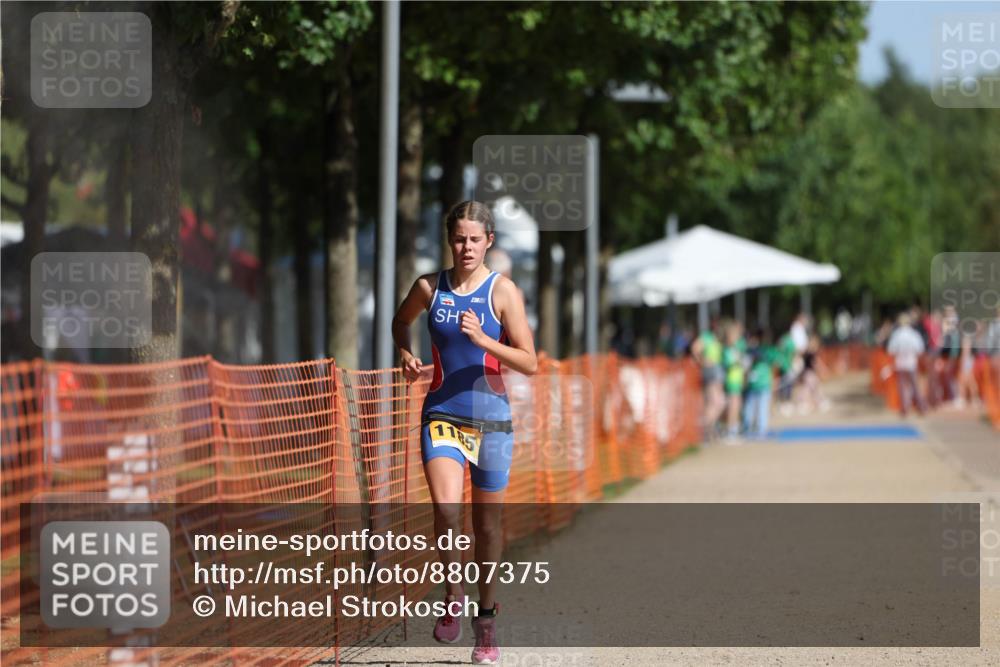 07.09.2025 - 19. Norderstedt Triathlon Michael Strokosch http://msf.ph/oto/8807375 07.09.2025 11:30:20 Laufen 1185 meine-sportfotos.de