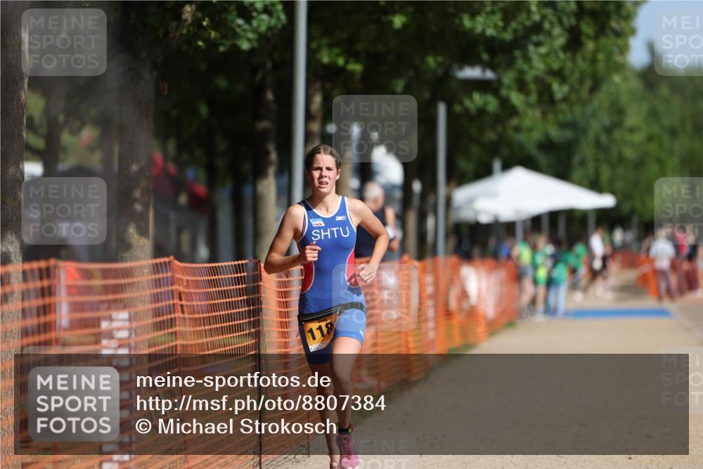 07.09.2025 - 19. Norderstedt Triathlon Michael Strokosch http://msf.ph/oto/8807384 07.09.2025 11:30:21 Laufen 1185 meine-sportfotos.de