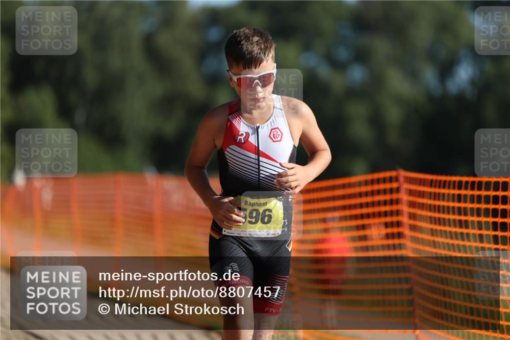 07.09.2025 - 19. Norderstedt Triathlon Michael Strokosch http://msf.ph/oto/8807457 07.09.2025 09:48:39 Laufen 596 meine-sportfotos.de
